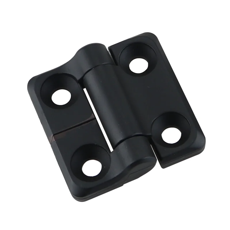 Zinc Alloy Black Square Damping Hinge Can Stop Hinge At Will, Industrial Electrical Medical Equipment