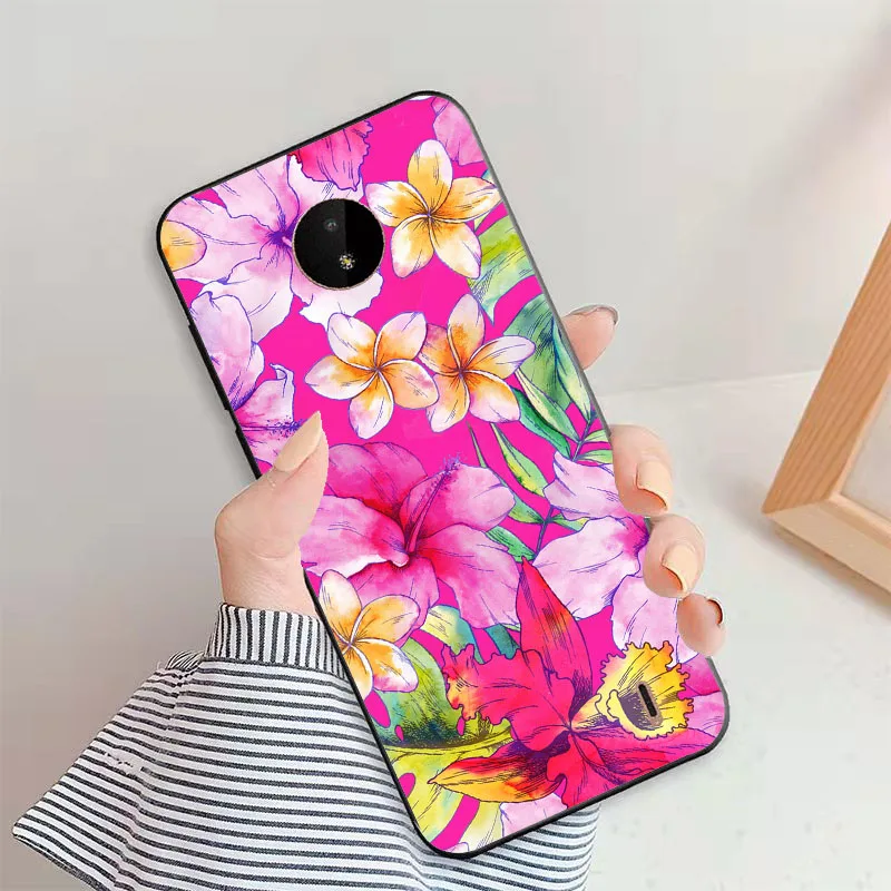 For Nokia C10 Case C20 Fashion Printing Silicone Soft Back Cover NokiaC20 NokiaC10 Phone Cases Coque For Nokia C20 C10 Fundas