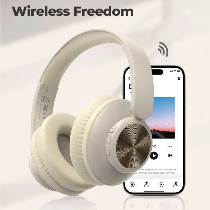 

High Quality New Portable Wireless Headsets Long Life High Sound Quality Noise Cancelling Foldable Card Bluetooth Headsets