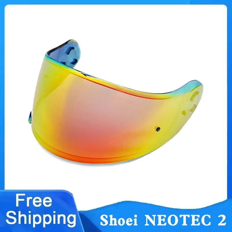 

Neotec 2 CNS-3 Чехол для анфасного шлема с козырьком для Shoei Neotec 2 II Anti Fog Silver Revo Red Козырек дневного и ночного универсального использования