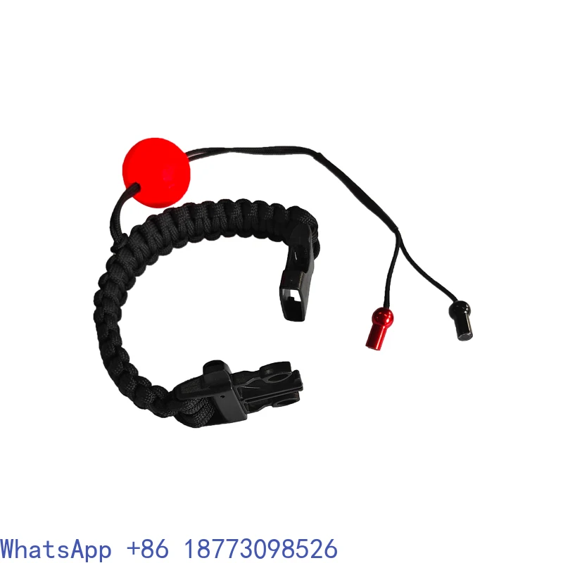 RUSH WAVE Carbon Fiber Electric Surfboard Safety Rope Keychain Various Colors Random Rope