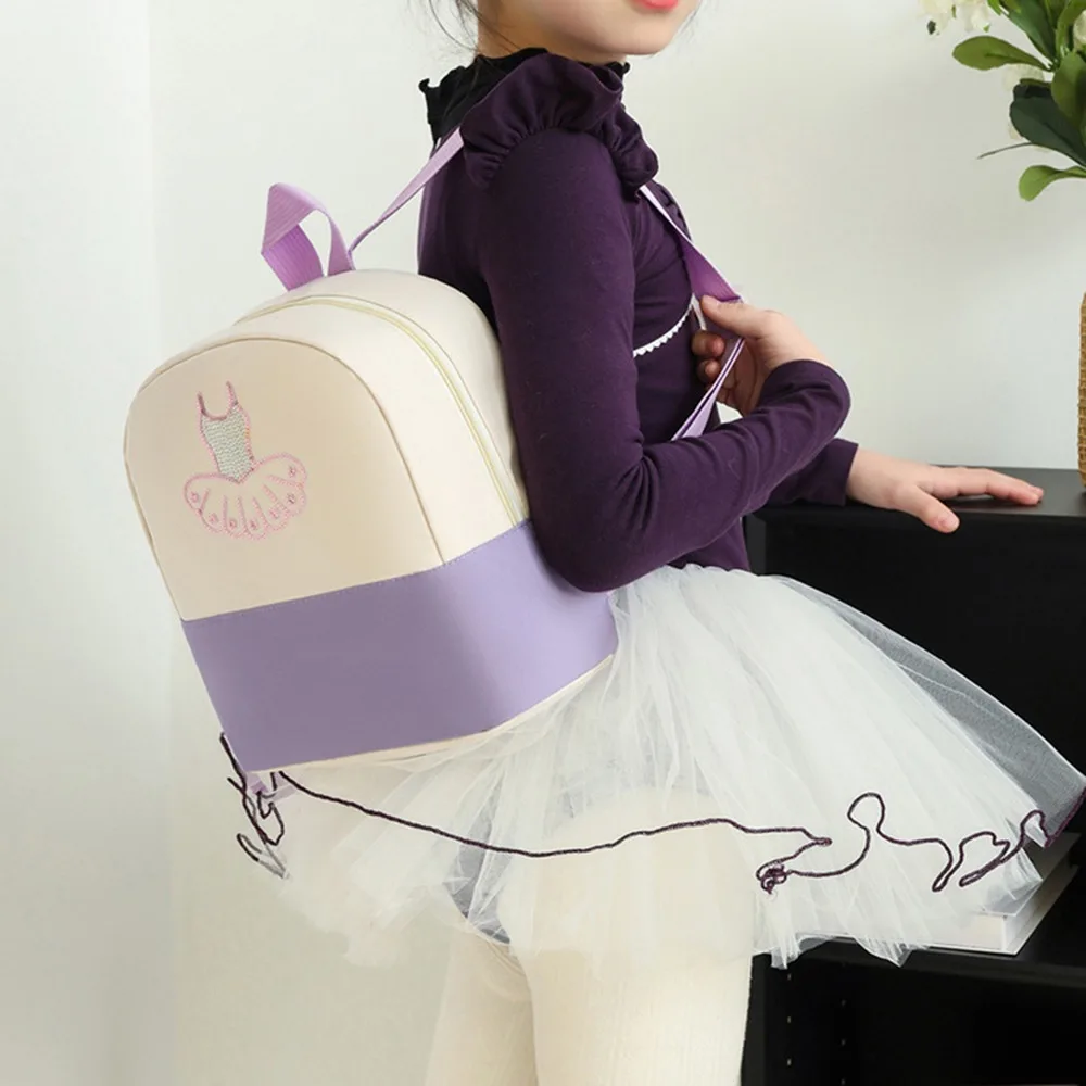 Tas Tari Anak-anak Lucu Tas Balet Bernapas Tahan Air Ransel Tas Olahraga Balet Anak Perempuan Gaya Putri Tahan Aus Sekolah