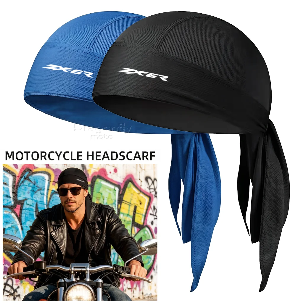 

Motorcycle Quick Dry Headband Scarf Running Riding Bandana Headscarf Hiking Hat For Kawasaki Ninja ZX6R ZX-6R ZX 6R 2009-2022