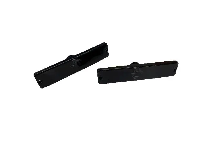 

2 x Front Fender Side Marker Reflector Black Lens for Jeep Wrangler YJ 87-95