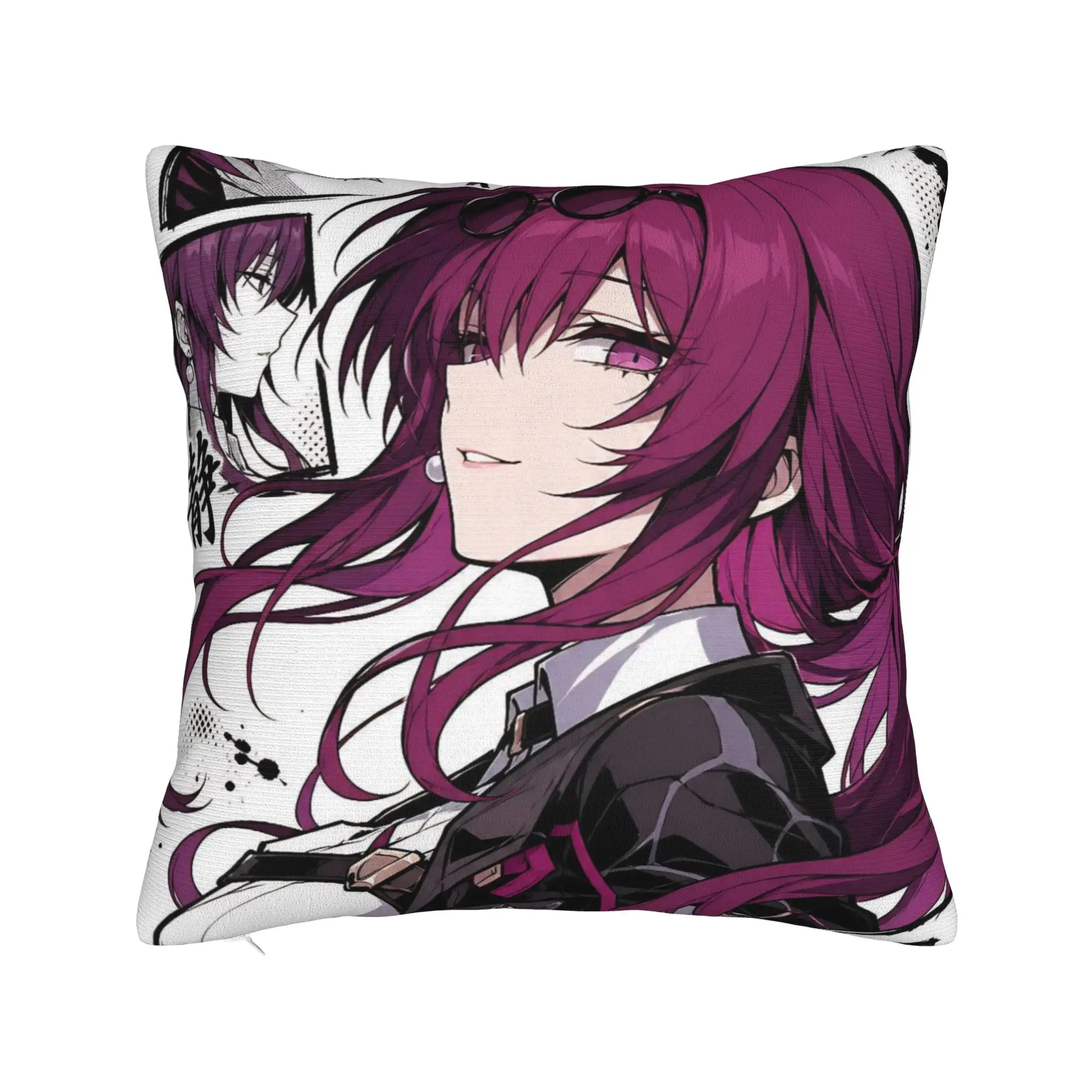 Decorative Pillowcase Honkai Star Rail Accessories Home  Pillow Case Cover Square Style Multi Size