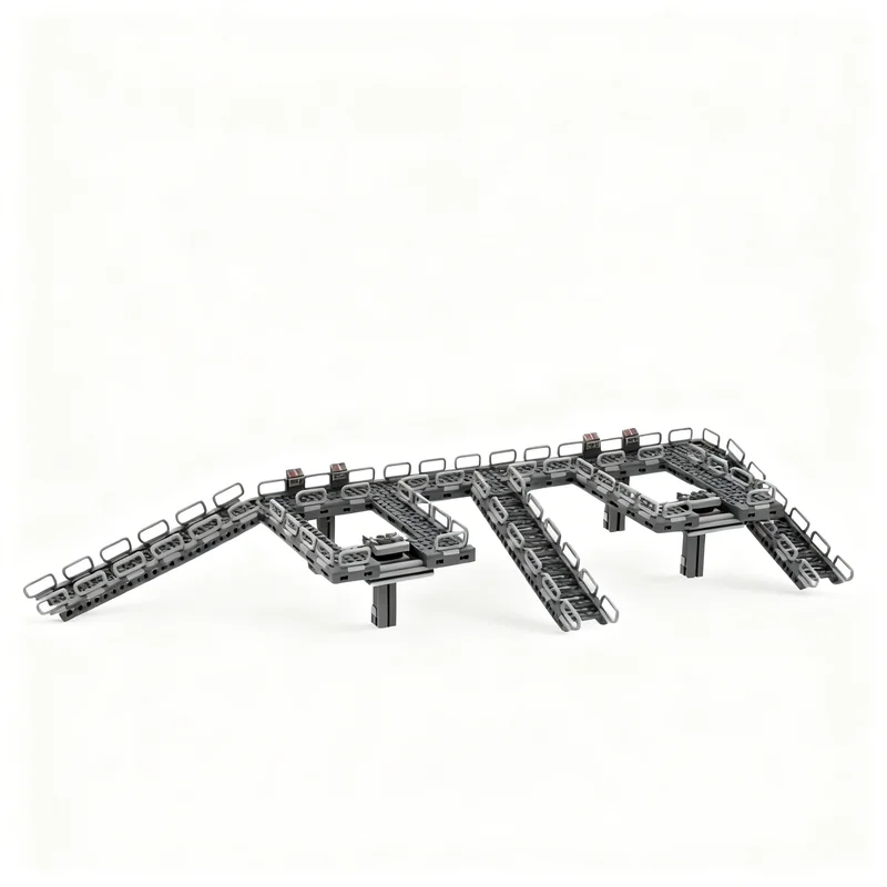 459pcs MOC Star Battle SW - TIE Striker Landing Pad Model Building Blocks Architecture Christmas Gifts Birthday Collection Craft