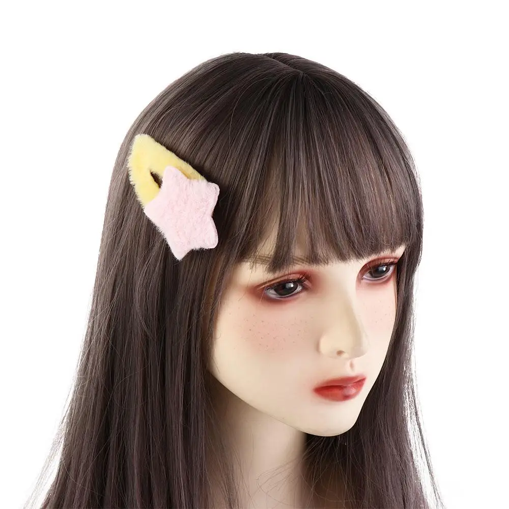 Bella stile minimalista Stella Fermaglio per capelli Ornamento Accessori per capelli Forcine BB Copricapo Dolce e soffice Barrettes Photograh