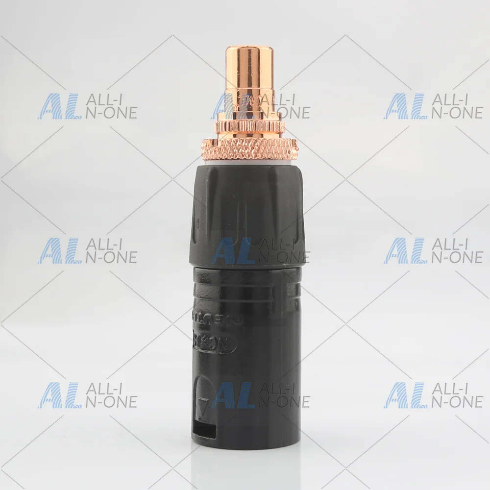XLR Male Female To RCA Female Socket Adapter Gold Plated HIFI Audio Connector