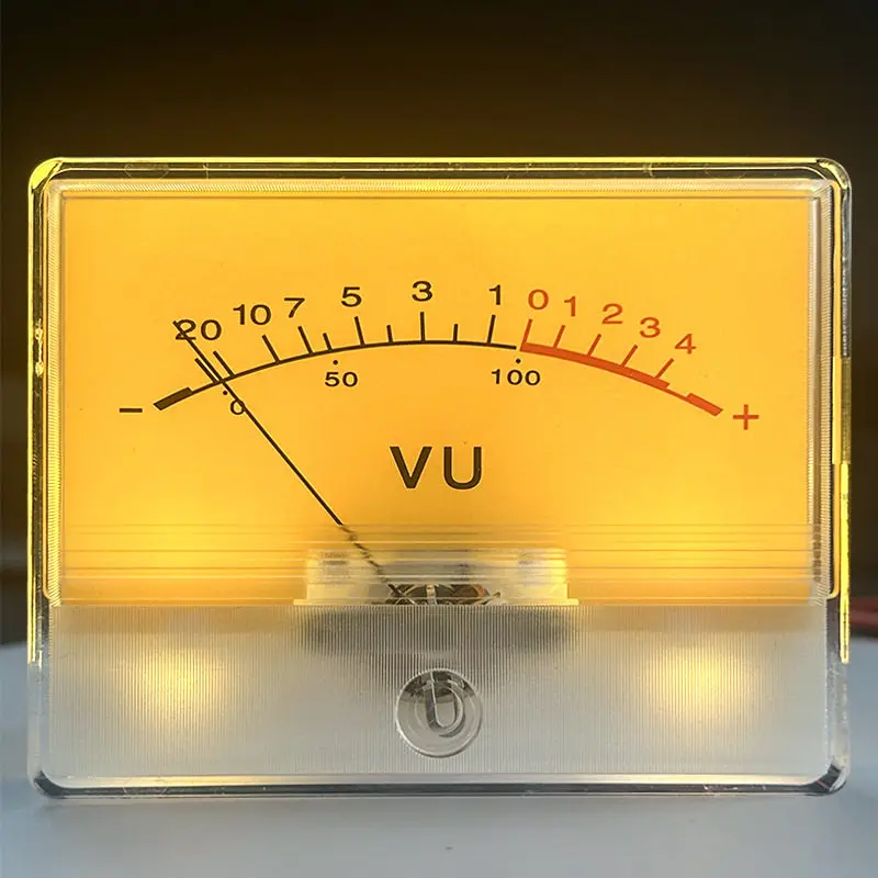 VU meter tube amplifier DB meter power amplifier level meter with backlight power meter retro sound pressure meter audio