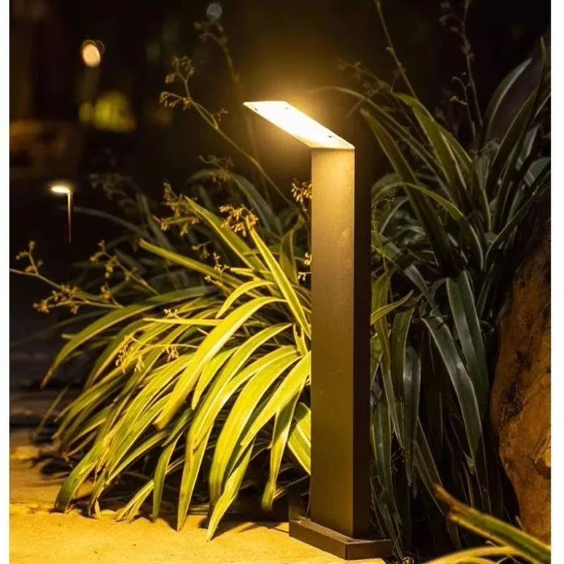 Solar Aluminum Waterproof Light IP65 14W 19W 24W Lithium Battery CE Approved LED Lawn Walkway Garden Path