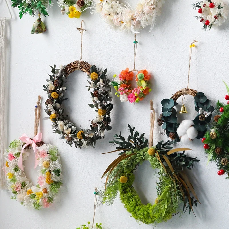 Factory wholesale wedding garlands wreaths Christmas wreath for home wall Christmas decor