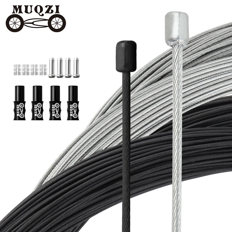 MUQZI 2pcs Bike Shift Cable for Brompton 1850mm Bicycle Rear Derailleur Wire Folding MTB Road Cycling Shift Line Accessories