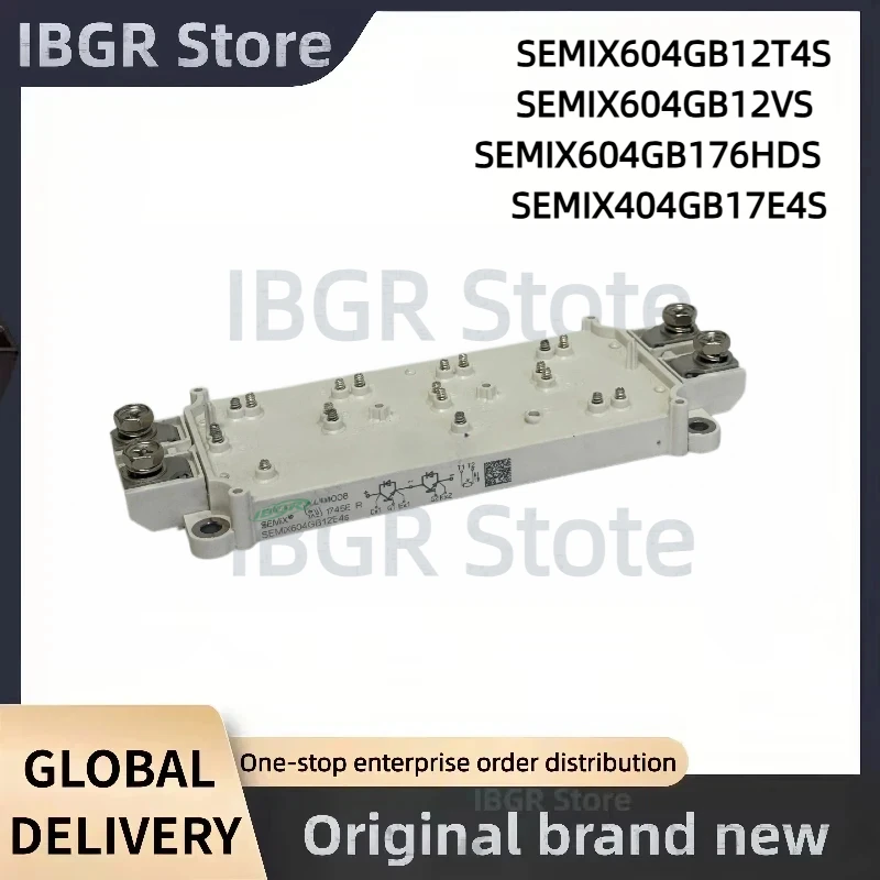 SEMIX604GB12T4S SEMIX604GB12VS SEMIX604GB176HDS SEMIX404GB17E4S IGBT Module New Original