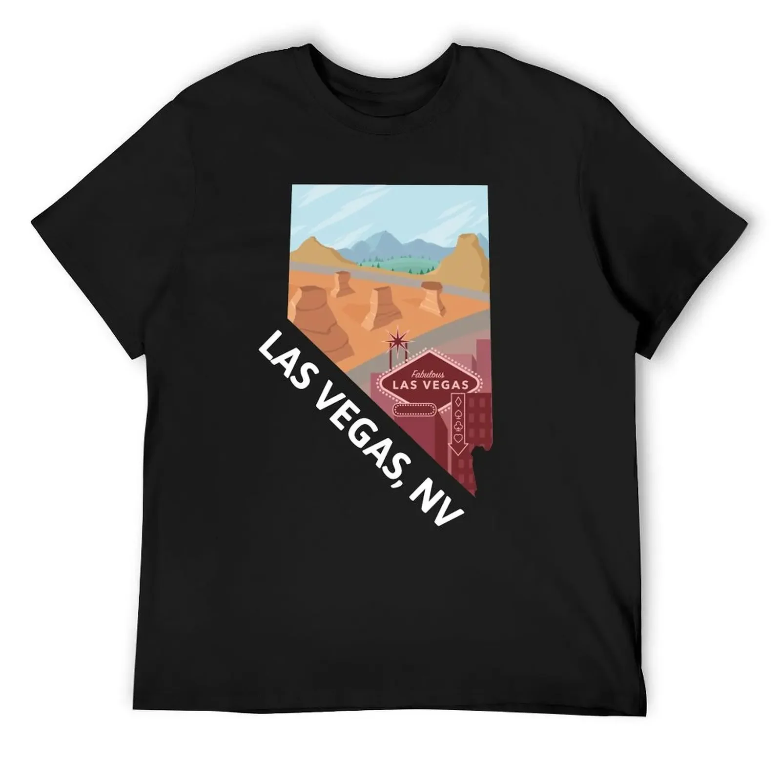 

Las Vegas, Nevada T-Shirt summer 2025 Clothing Anime t-shirt t shirts for men cotton