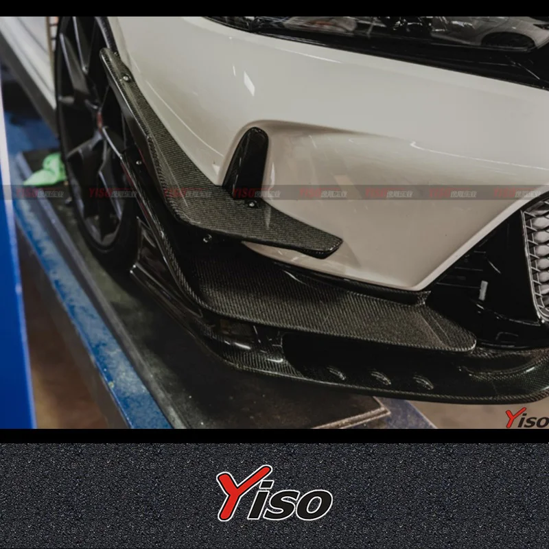 

Suitable for the front bumper spoiler fin air knife air outlet blade of the Civic FL5 TypeR Seibon Air Knife