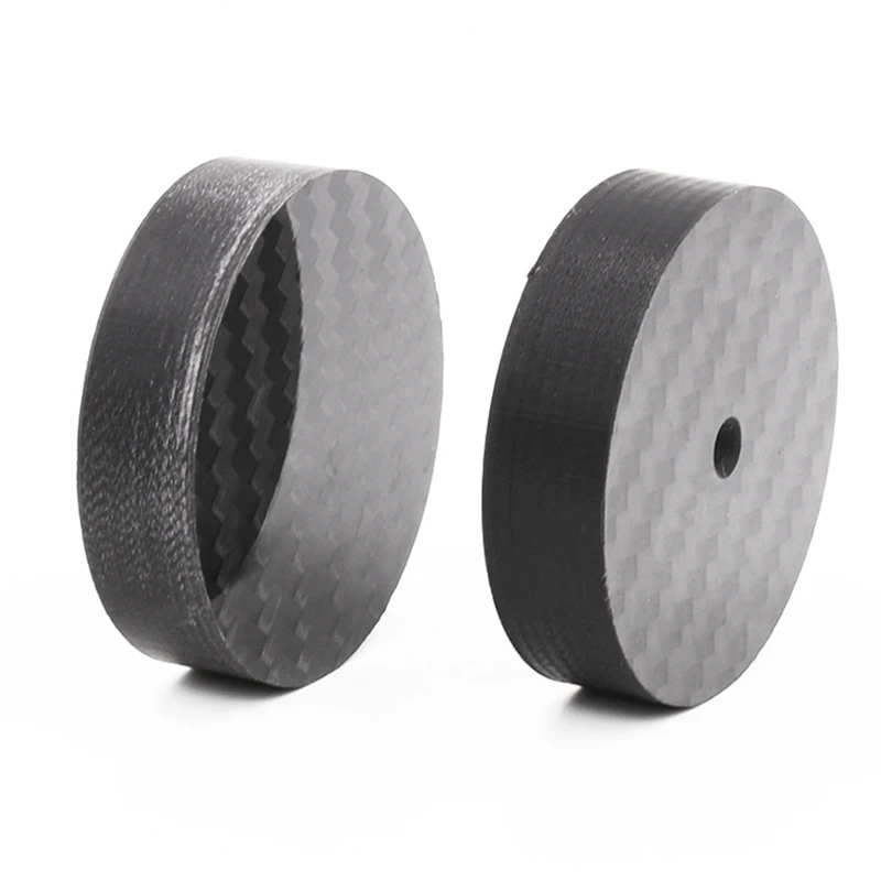 Carbon Fiber Speaker Isolation 50X10mm Speaker Stand Feet Hifi AMP Accessory Speaker Pad