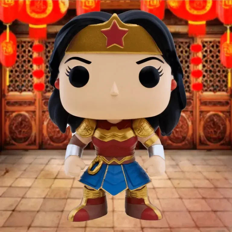 2024 New FUNKO POP Heroes Wonder Woman 387# PVC Vinyl Figure Collectible Model Toys DC Hero Party Gift Toy