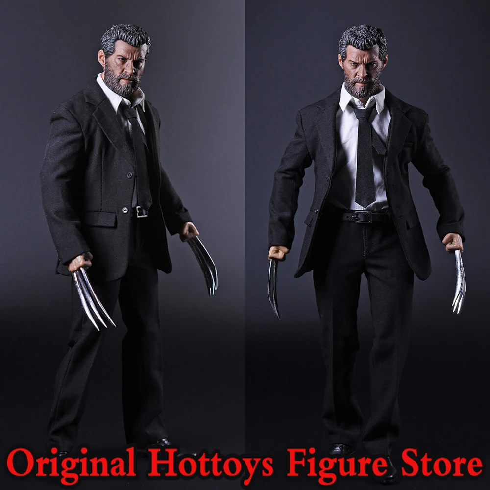 Copycat 1/6 Scale Male Soldier Clothes Accessories Wolverine Suit Set With Wolf Claws Fit 12-inches Action Figure Doll Head