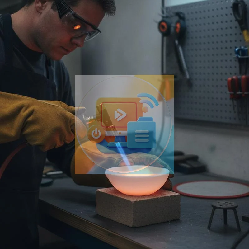 Metal Melting Quartz Bowl,Smelting Crucible Lab Supplies,High Temperature Resistant Container For Jewelry Casting, Various Size