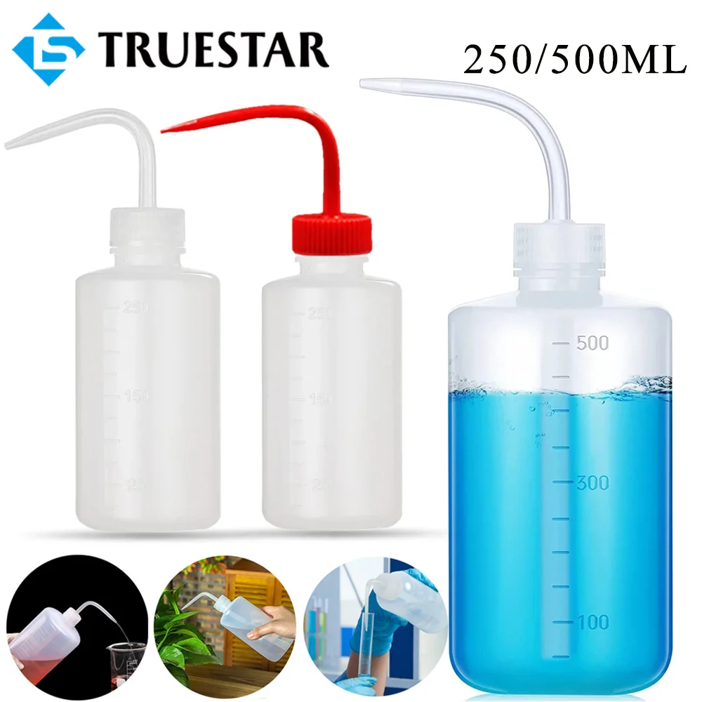 

500/250ML Plastic Tattoo Bottle Diffuser Squeeze Container with Scale Green Soap Supply Tattoo Wash Squeeze Bottles Accessories