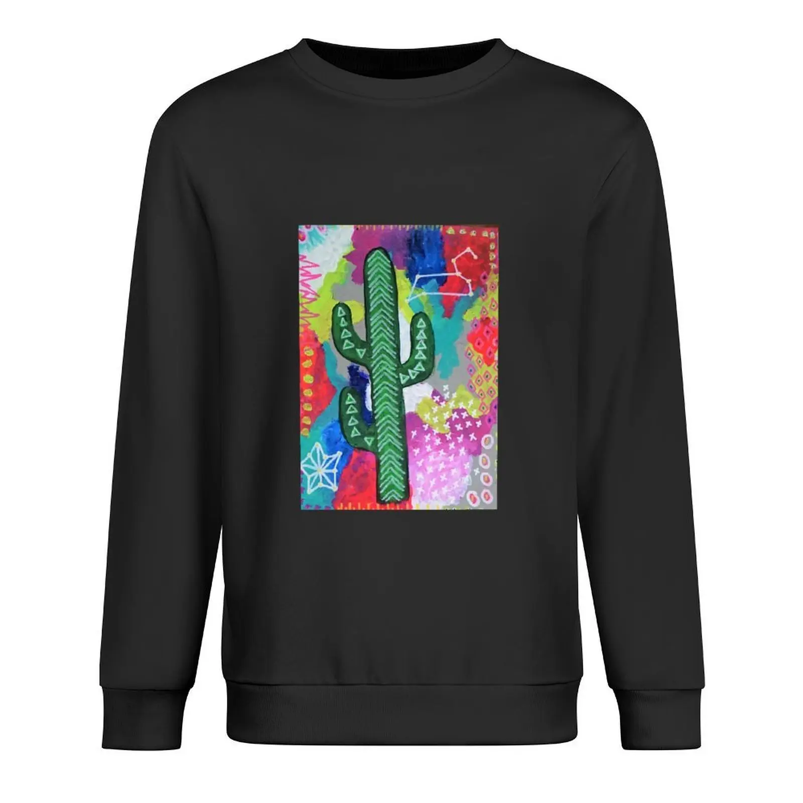 

Constellation Cacti - Leo Pullover men's winter sweater men clothing autumn korean style clothes sweatshirt