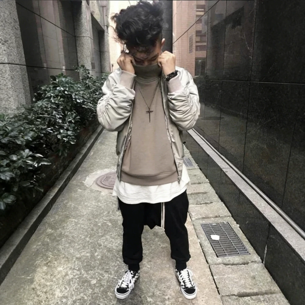 MRMT 2026 Brand New Men's Vest Trend Versatile Mercerized Cotton Vest for Male Extended Solid Color Tank Top Bottomed Sweat Vest