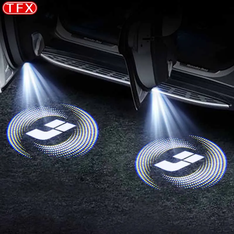 For Lixiang L7 L8 L9 Car Welcome Light Door Projection Laser Ambient Light High-definition Tuning Car Special Auto Accessories