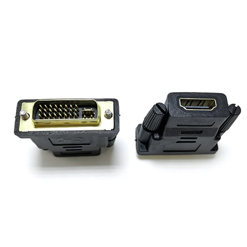 DVI 24+5 Male to HDMI-compatible Female Adapter DVI-I to HDMI-compatible Video Converter 1080P for PC Monitor HDTV Projector ﻿