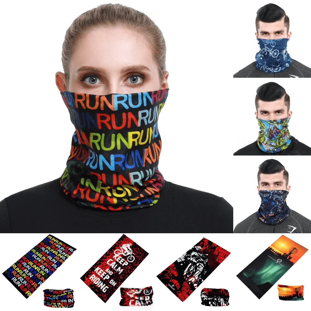 Magic Cycling Bandana Multifunctional Tube Balaclava Women Men Headbands Braga Cuello Sports Face Shield Mask Running Scarf