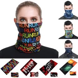 Tubo multifuncional Balaclava para homens e mulheres, bandana de ciclismo mágico, tiaras, máscara de escudo facial, lenço de corrida, lenço esportivo