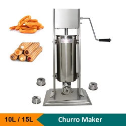 Stainless steel manual Spanish Churros making machine