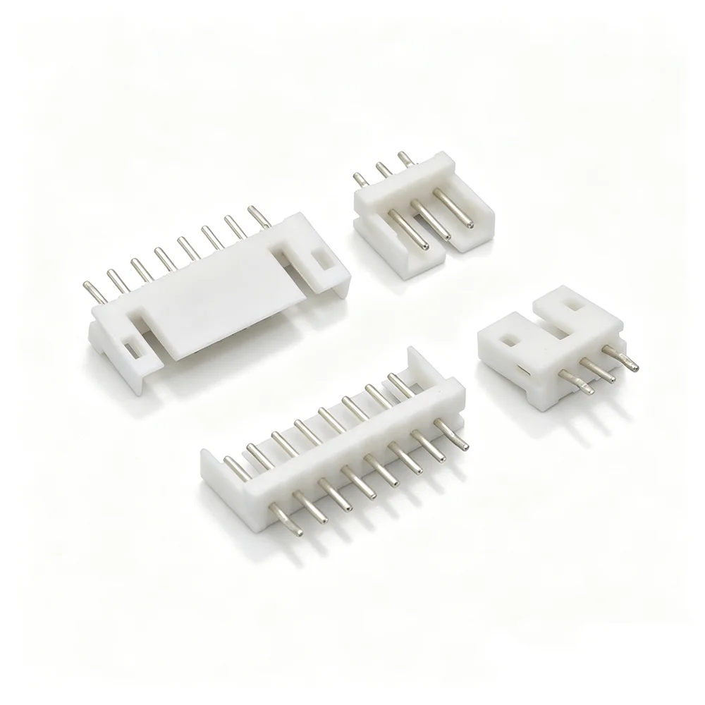 100pcs A2007WV Series 2.0mm Right-Angle Male Connector 90Degree Pin Header Wire to Board Wafer Connector