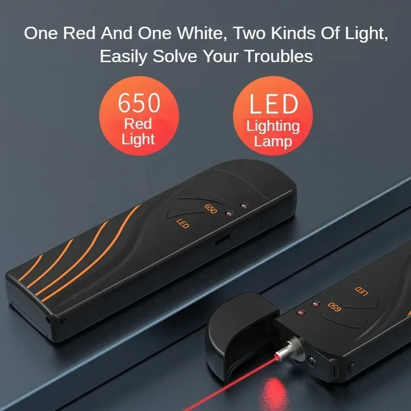 VFL15mW Mini Powerful Red Fiber Laser Pen Fiber Tester Rechargeable High Performance Lithium Energy Pen Type Visual Locator LED