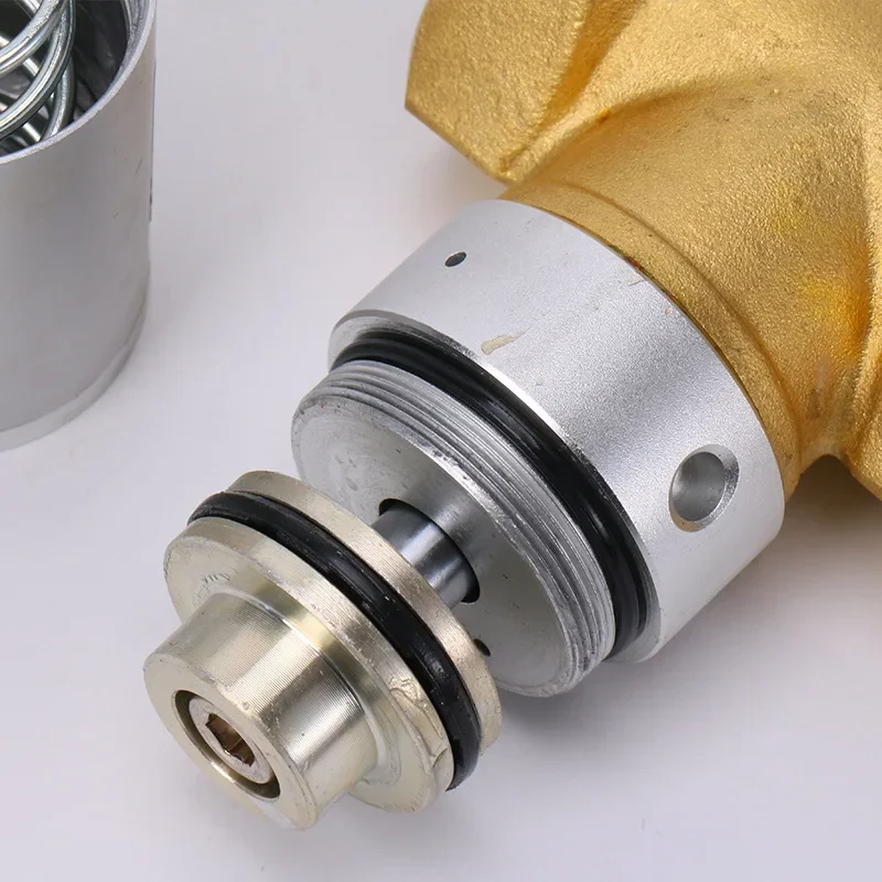 صمام مقعد زاوية هوائي STNC ZF-A-15/20/25/35/40/50 أنبوب صمام نحاسي مغلق عادة #1