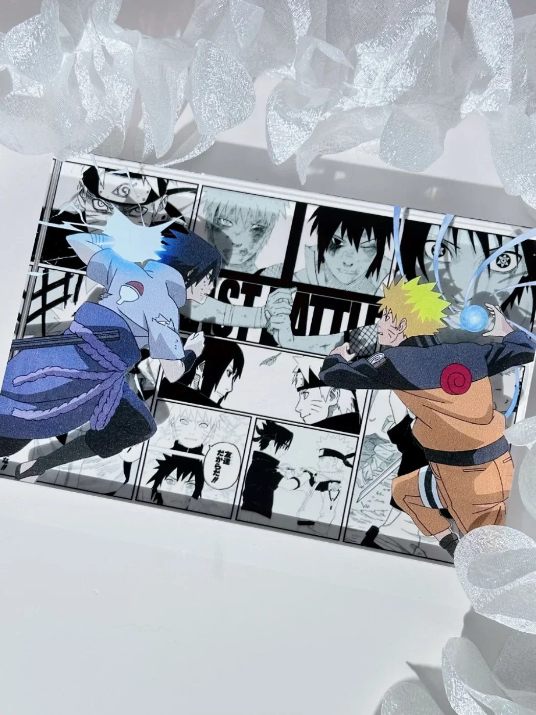 Naruto Acrylic Stand Block Naruto Uchiha Sasuke Anime HOBBY Goods Gift Animation Derivatives