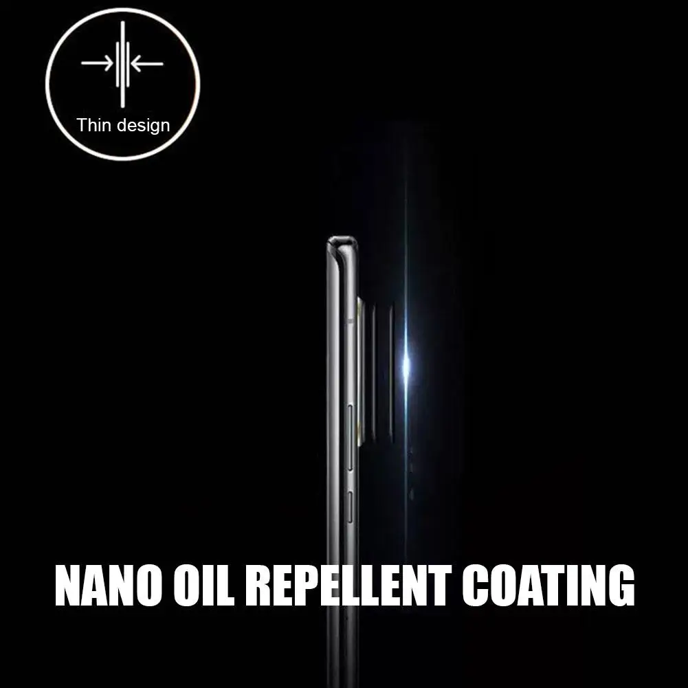 Lens Protective Film For Mix Fold 4 Tempered Glass With Locator Anti-reflection Electroplating Anti-fingerprint Lens Q7s0