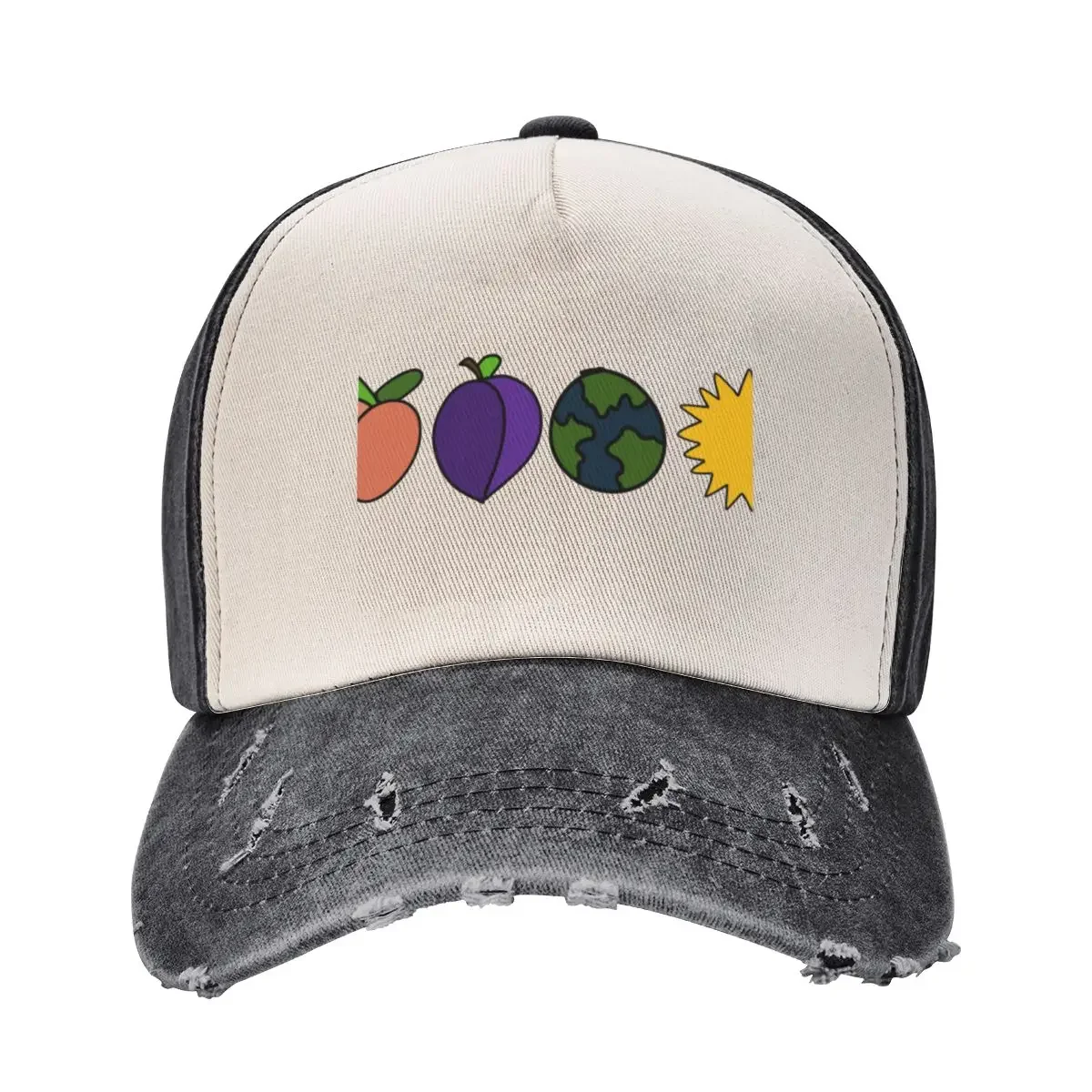 

The Front Bottoms Peach Baseball Cap Luxury Man Hat sun caps Trucker Hat luxury caps Woman Men's