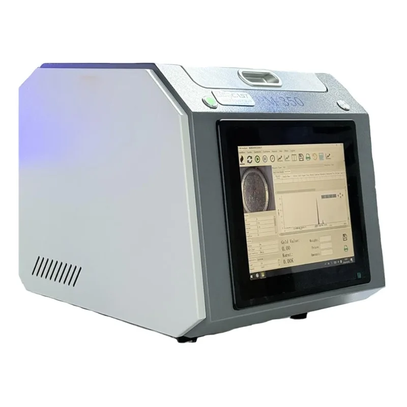 XRF Gold Analyser Gold Purity Testing Machine Gold Jewelry Karat Machine PM350 WIth AMPTEK Customized Si-PIn