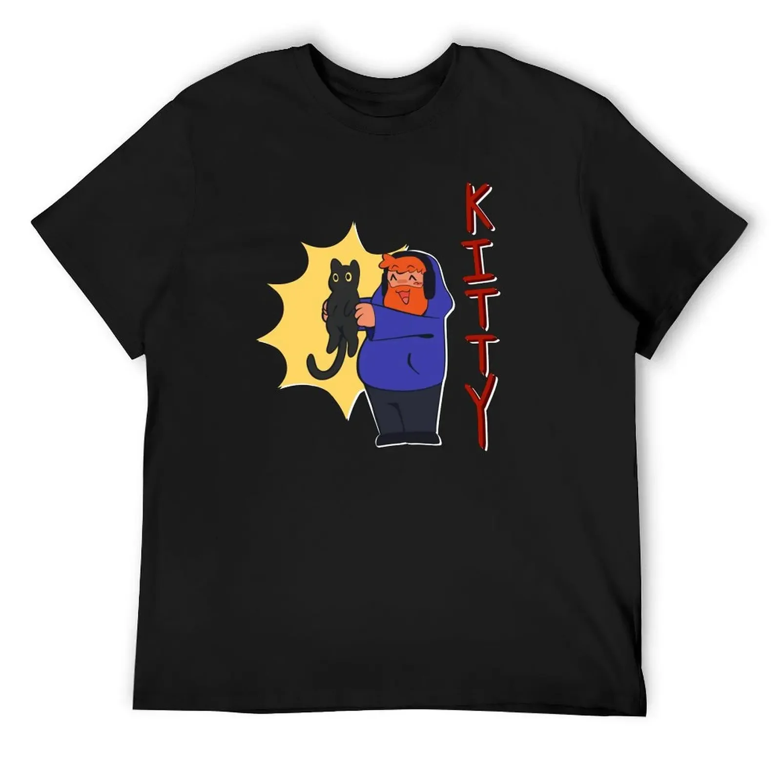 

Caseoh KITTY T-Shirt vintage t shirts football t shirt Short sleeve tee hippie clothes outfits for men