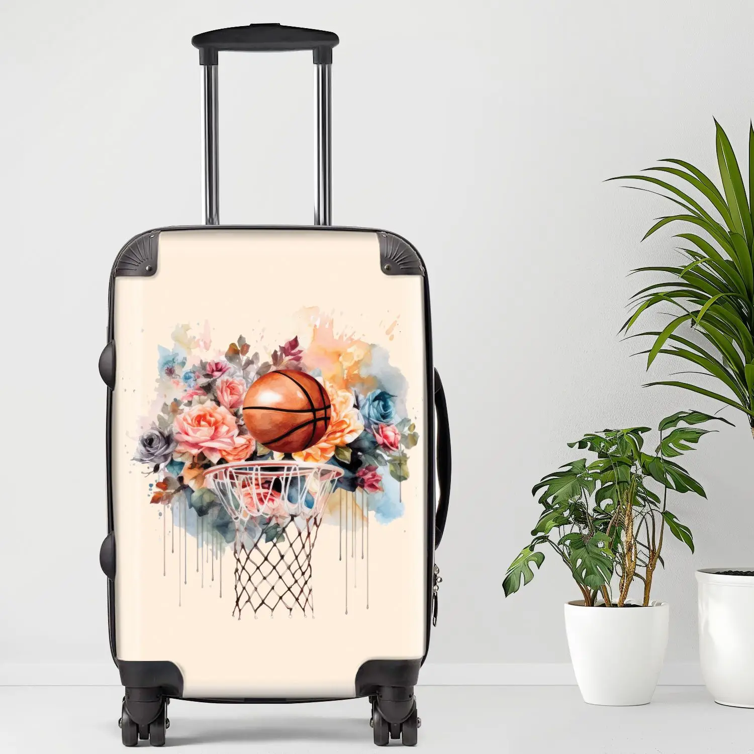 

Basketball Luggage20/24/28 Inch Luggage, Carry-On, Custom Luggage, Luggage Set, Suitcase, Travel, Vacation, Cabin Suitcase, Cust