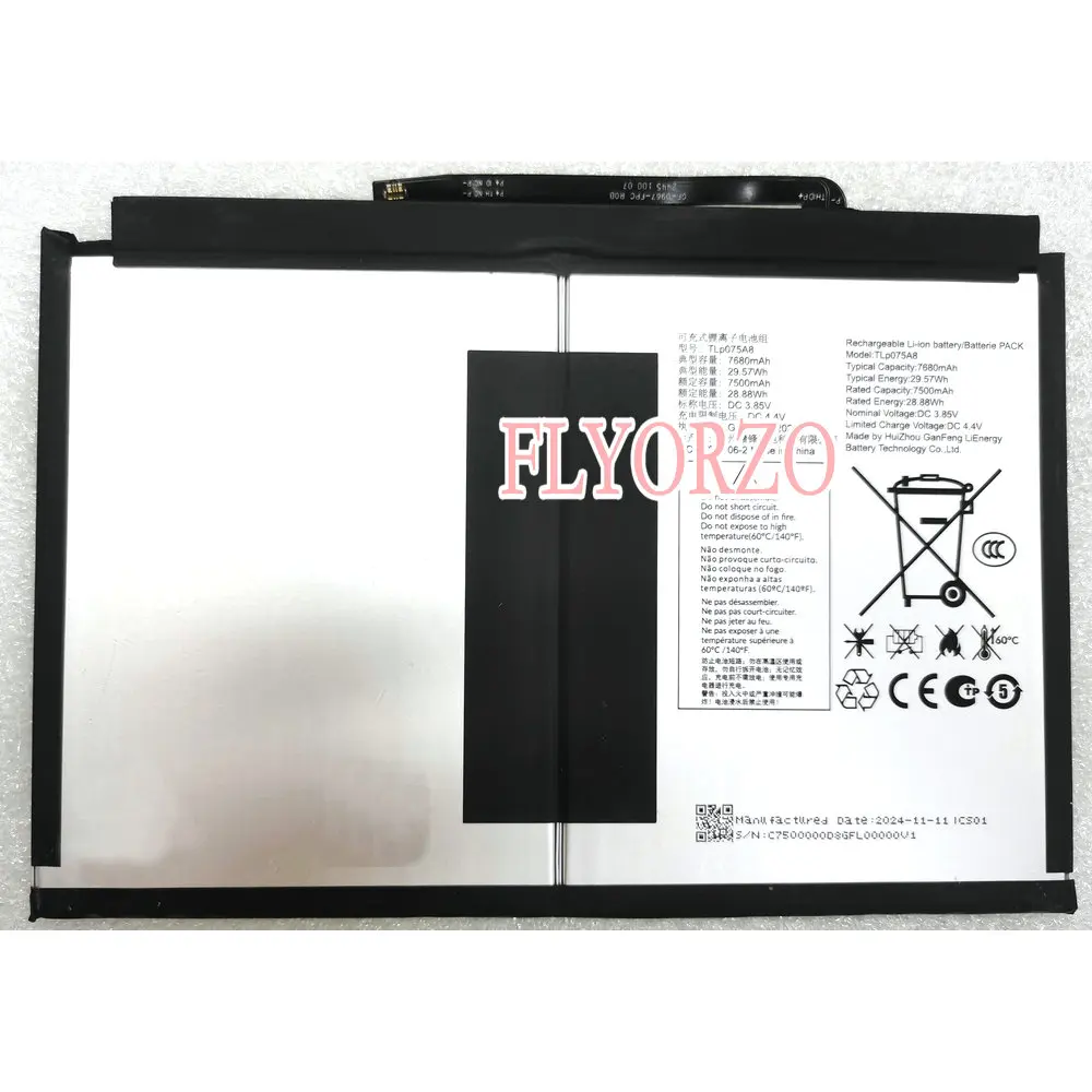 

New TLP075A8 Original Battery For ALCATEL TCL 7500mAh 3.85V 1ICP3/81/106-2