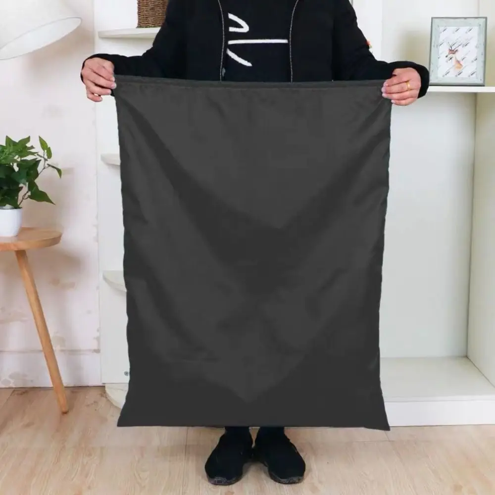 New Waterproof Drawstring Sack Large Capacity Oxford Cloth Dust Bag Super Large Reusable Clothes Storage Bag