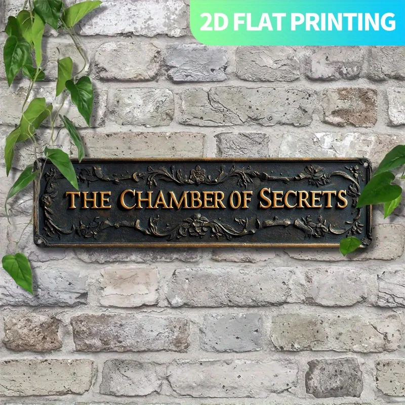 Single Aluminum Sign, Featuring A Retro Design of 