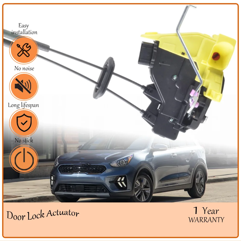 

Structure Optimized Front Left Right Door Lock Latch Actuator, Adapted toward 2017-2020 Kia NIRO,oem 81310-G5010,81320-G5000