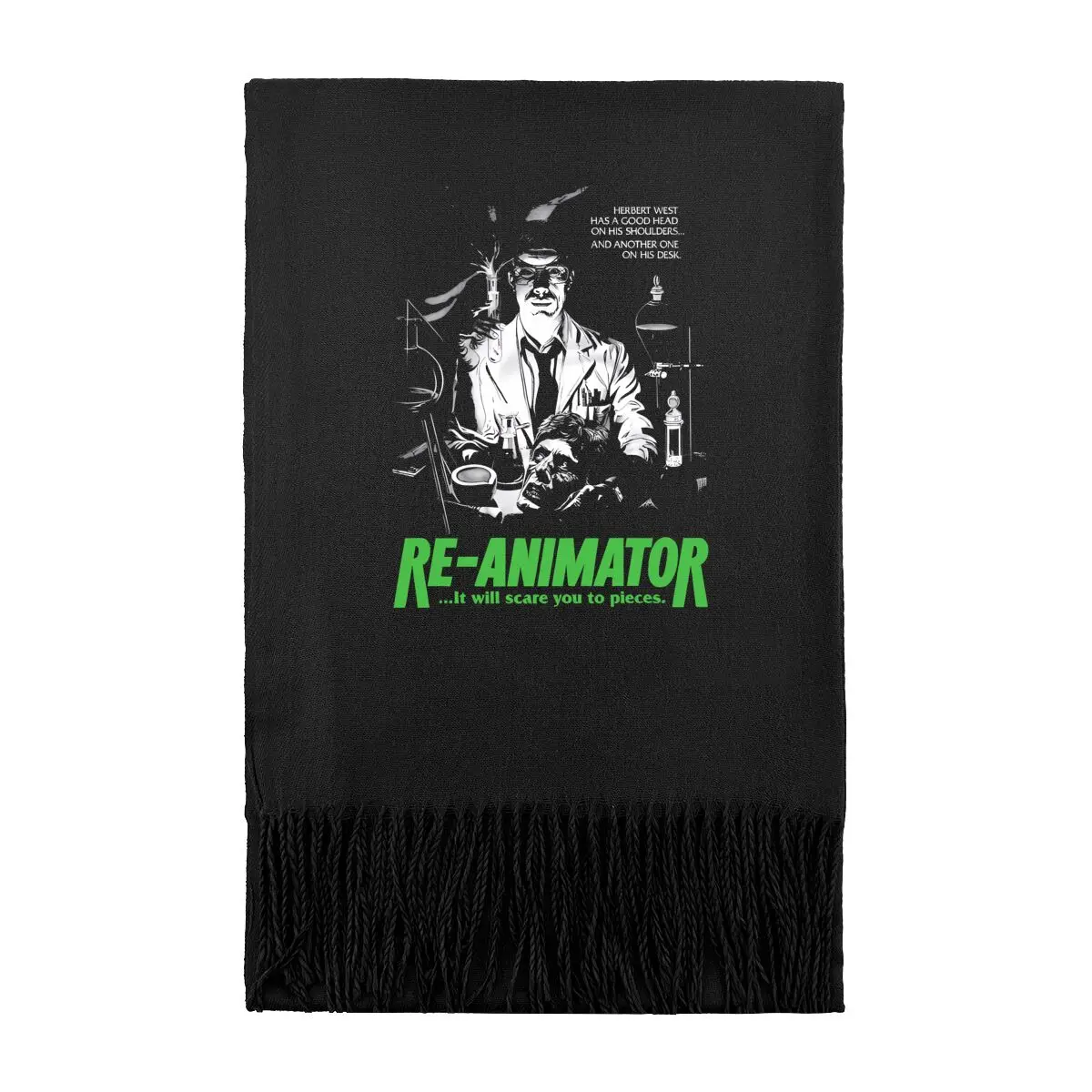 

Re - Animator Horror Movie Art Новые зимние большие шарфы, теплые и ветрозащитные шарфы и большие шали
