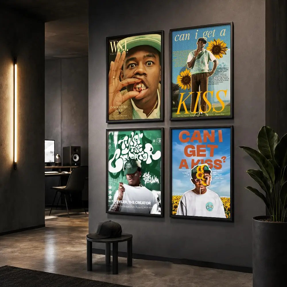 T-Tyler The C-Creator Poster HD Home Wall Stickers House Hallway Living Room Bedroom Bar Office Decor Art Prints view 2