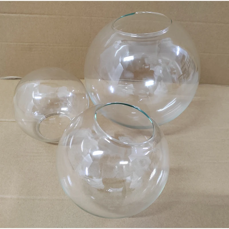 D13cm D15cm D20cm Clear glass lampshades globe lamp cover for pendant light chandelier lamp shade parts accessory fitting lamp