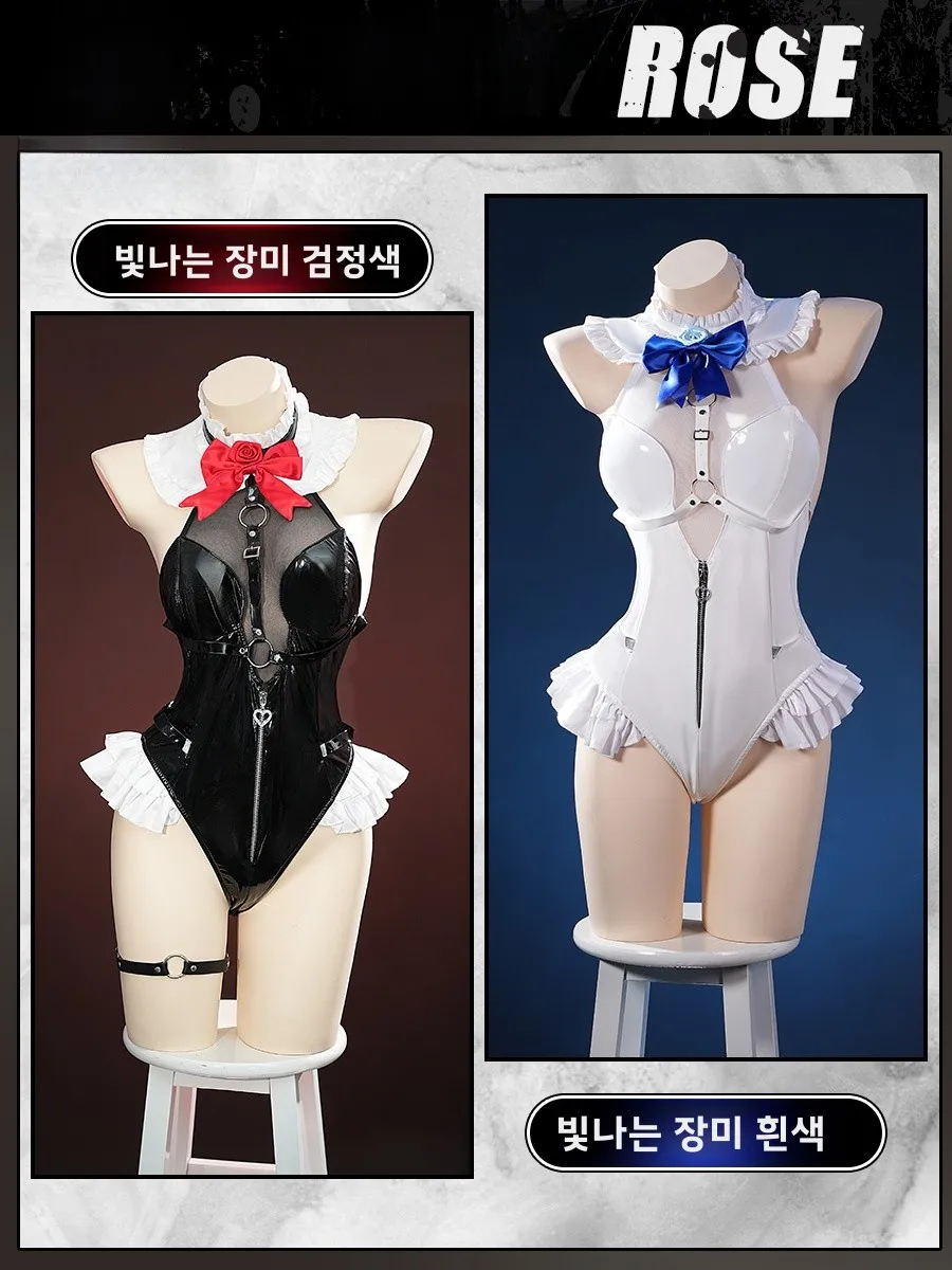 

Dead Or Alive Mary Rose Game Rose Swimsuit Women's Cosplay Costume Gng Themed Rose Print Swimsuit 2026