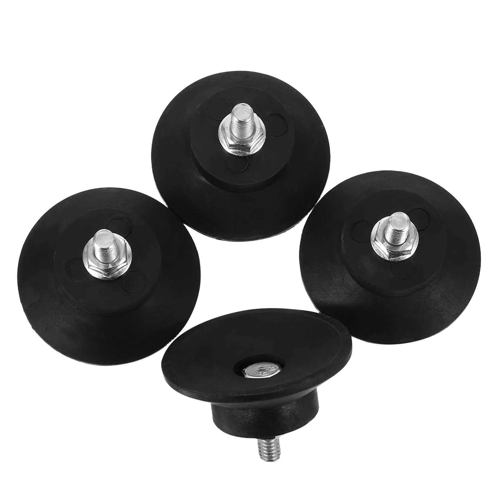 

4pcs Anti-skid Shock-absorbing Rubber Feet Pads Vibration Reducer Furniture Legs Washing Machine Compressor Threaded Leveling