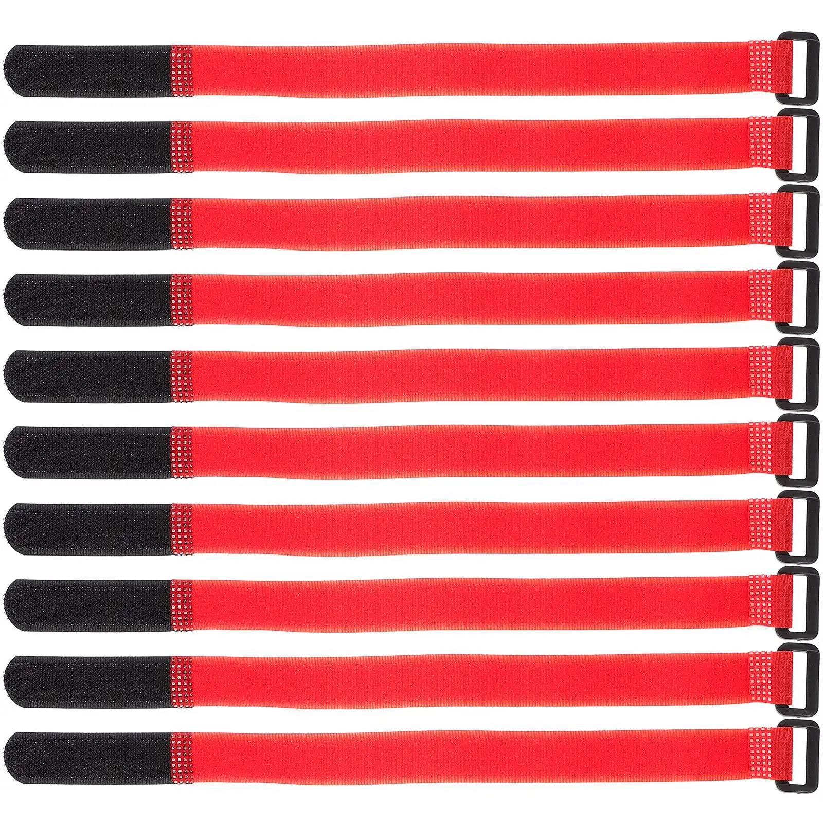 

25 Pcs Tie Yoga Mat Carrying Straps Cord Elasticity Reusable Hook and Loop Blended for Night Running Gear